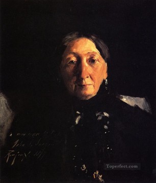 Madame Fraançois Buloz retrato John Singer Sargent Pinturas al óleo